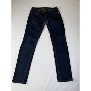 Papaya Dark Blue Jeans Women’s 28x30 Skinny Slim Denim Pants Casual Bottoms
